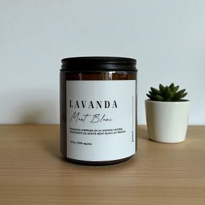 Vela Soja Lavanda Mont Blanc