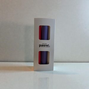 Velas de colores - Pack 3 unidades